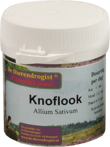 DIERENDROGIST knoflook tabletten