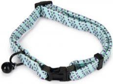 Beeztees - Kattenhalsband - Nylon - Blauw - 33x1x0,2 cm