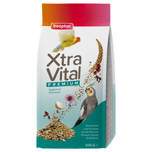 Beaphar Xtravital grote parkiet 500 gram