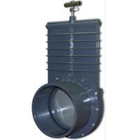 Valterra PVC Schuifkraan 160mm - RVS Schuif, Waterdichte Afdichting voor Vijvers & Zwembaden