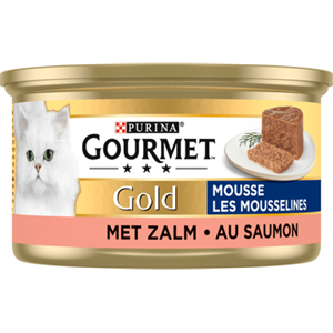 ourmet Gold Mousse Kattenvoer nat met Zalm bij Jumbo