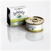 Schesir 1x70g  Tonijn in Bouillon Kattenvoer Natvoer in blik