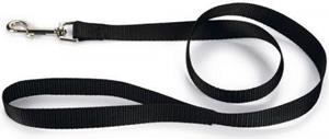 Beeztees - Hondenriem - Nylon - Zwart - 100 cm x 20 mm
