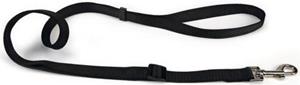 Beeztees - Hondenriem - Nylon - Zwart - 120-180 cm x 15 mm