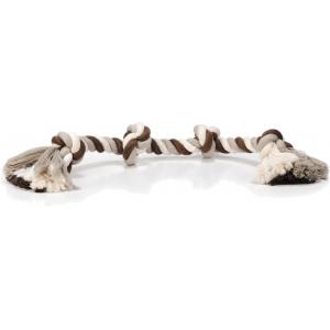 beeztees Flossytouw hondenspeeltje 4 knopen multi 360 gram