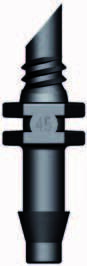 europond Hulpstukje voor 4MM luchtslang recht 4mm tule x M4 draad