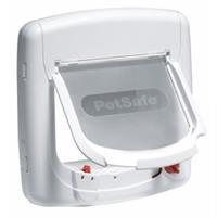 Petsafe Staywell Kattendeur Met Magneetslot 400 Wit Kattenluik