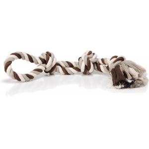 beeztees Flossytouw hondenspeeltje 3 knopen multi 600 gram