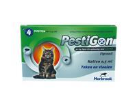 Pestigon Spot-On Kat tegen vlooien en teken 3-pipetten