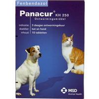 Panacur 250 Entwurmungsmittel für Hund und Katze 10 Tabletten