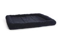 Beeztees Lambskin - Ligbed - Blauw - 49x36x8 cm - Klein