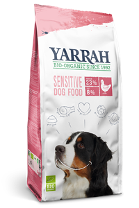 Yarrah Dog Droog Bio Sensitive Kip&Rijst 2kg
