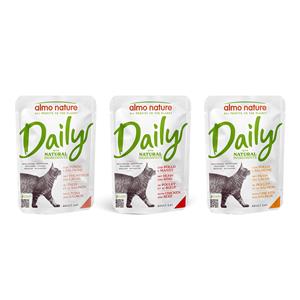 Almo Nature Daily met tonijn en zalm natvoer kat (70 g) 30 x 70 g