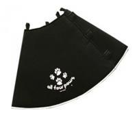 All Four Paws Haustier-Halskragen Comfy Cone L 25 cm  Schwarz