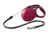 Rollijn Classic - Cord Leash - S - 8 meter - Rood