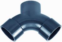 Cepex Wasserrohr Cepex PVC Y-Bogen 63 mm PVC PN10 PVC Abzweig