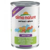 Almo Nature Daily met kalkoen natvoer kat (400 g) 24 x 400 g