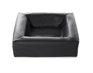vandermeer BIA BED HONDENMAND ZWART BIA-45 45X45X12 CM