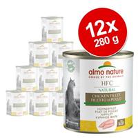 Almo Nature HFC Natural Huhn & Garnelen 280 Gramm Pro 12 Stück