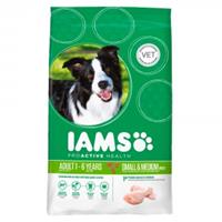 IAMS Dog Adult - Small & Medium - Chicken - 12 kg