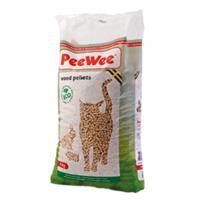9kg/14L PeeWee Houtkorrels Kattenbakvulling Biologisch Afbreekbaar