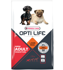 Opti Life Mini Adult Digestion hondenvoer 2 x 7,5 kg