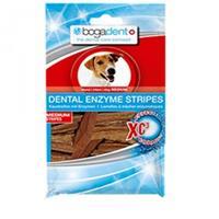 100g Bogadent Dental Enzyme Stripes Medium Rund Hondensnacks