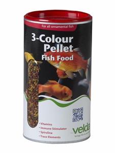 Velda 3-Colour Pellet Food 1250 Ml / 470 Gram