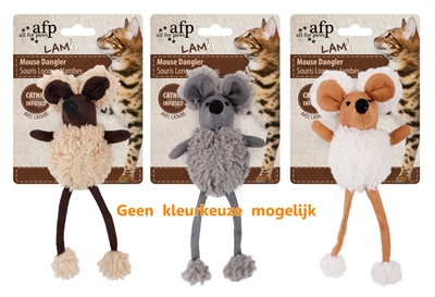 All For Paws Catnip Mouse Dangler