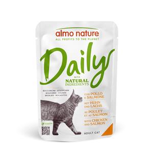 Almo Nature Daily Huhn & Lachs 70 Gramm Pro 30 Stück