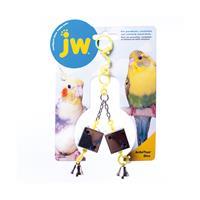JW Pet Company Hängespielzeug Vogelkäfig Stahl 18 Cm Gelb/silber