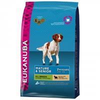 Eukanuba Mature & Senior 7+ Lam & Rijst hondenvoer 12 kg