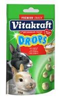 Yoghurtdrops Dwergkonijn 75g Knaagdiersnacks