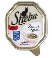 SHEBA Sauce Lover met Zalm 85 gr Per 22
