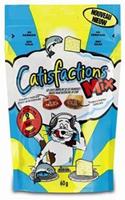 6x Catisfactions Kattensnoepjes Zalm - Kaas 60 gr