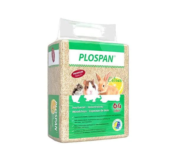 Plospan Houtkrullen (houtvezel) 4KG (64 liter)