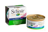 Schesir Kattenvoer Kitten 3-12 Kip - Aloe in Gelei 85 gr