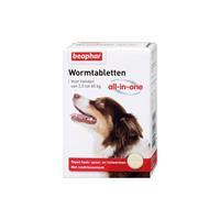 Beaphar Wormmiddel All-in-One (2,5 - 40 kg) hond 4 Tabletten