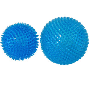 Boon Hondenspeelgoed bal 10 cm drijvend blauw