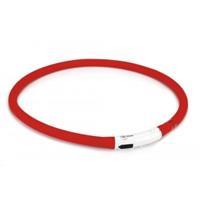 Beeztees Safety Gear Halsband+USB Dogini Zwart 70 cm