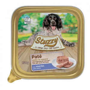 Stuzzzy Mister Stuzzy Dog Entenpastete Hundefutter 150 gr. 1 tray (22 x 150 gram)