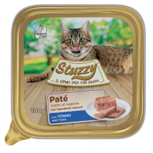 Stuzzy Paté met tonijn kattenvoer 100 gr. 1 tray (32 x 100 g)