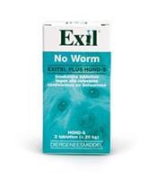 No Worm Exitel Plus Hund - 2 Tabletten (minimal 0,5 kg)