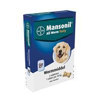 Mansonil All Worm Dog tasty bone für den Hund 2 Tabletten