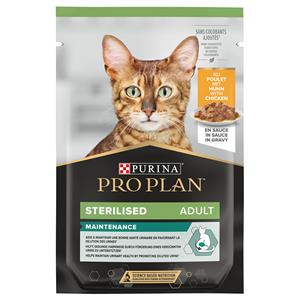 Pro Plan 6 x 85 g  Sterilised Kip Kattenvoer