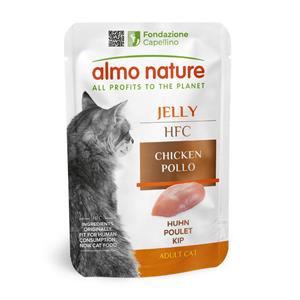 6x55g Jelly maaltijdzakjes Kip Almo Nature HFC Kattenvoer