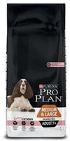 Pro Plan Medium & Large Adult 7+ Sensitive Skin met zalm hondenvoer 2 x 14 kg