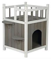 Trixie Katzenhaus Cat's Home mit Balkon B/L/H: 45/45/65 cm