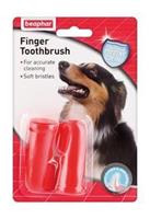 Beaphar - Dog-A-Dent Fingerzahnbürste - 2 Stück