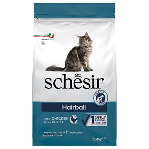 Schesir Kattenvoer Dry Hairball Kip 1,5 kg